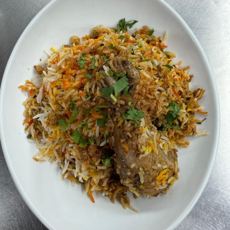 Biryani Bliss: A Flavorful Indian Delight