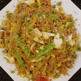 Burnt Garlic Fried Rice.